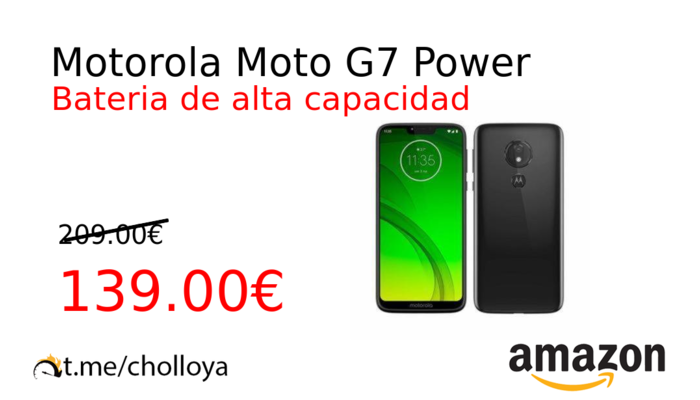 Motorola Moto G7 Power