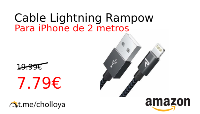 Cable Lightning Rampow