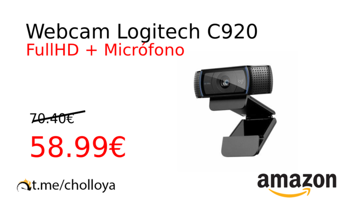 Webcam Logitech C920