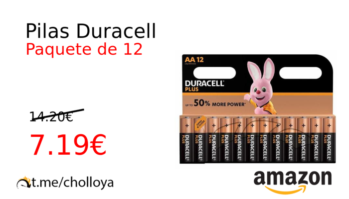 Pilas Duracell