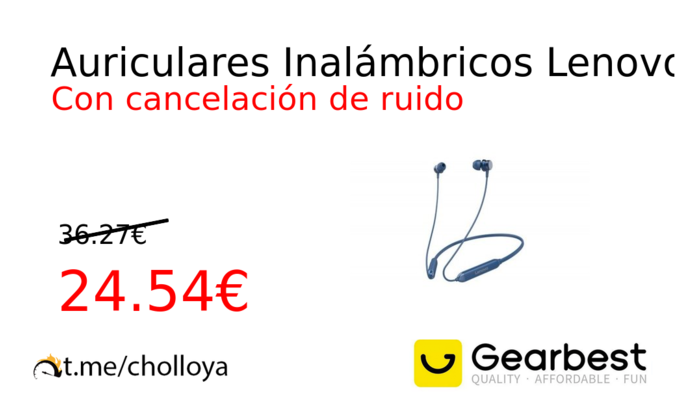 Auriculares Inalámbricos Lenovo