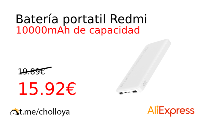 Batería portatil Redmi