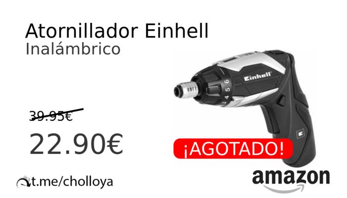 Atornillador Einhell