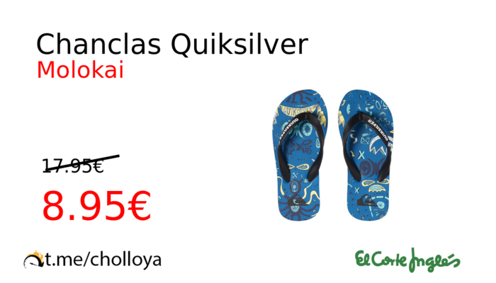 Chanclas Quiksilver