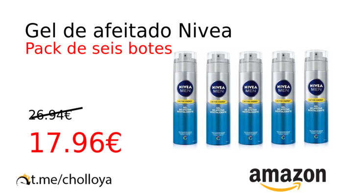 Gel de afeitado Nivea