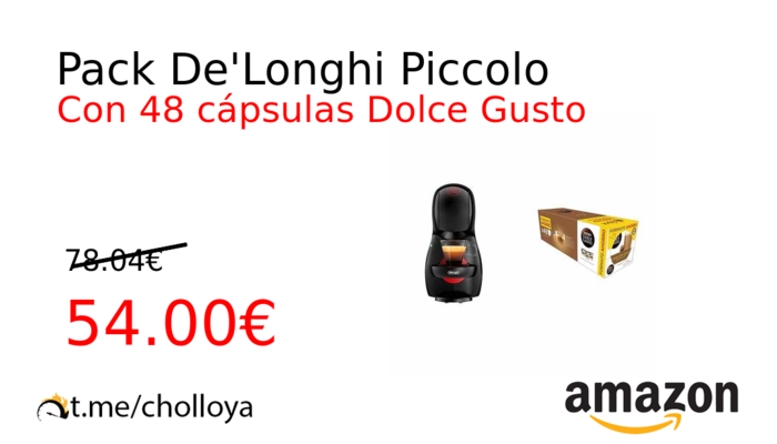 Pack De'Longhi Piccolo