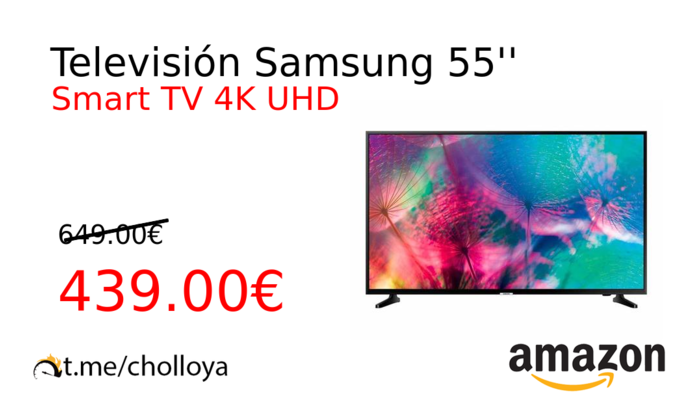 Televisión Samsung 55''