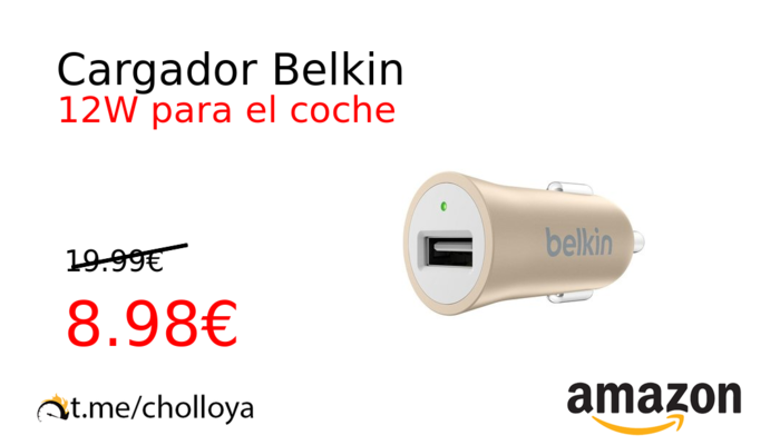 Cargador Belkin