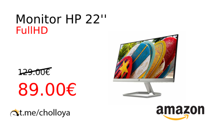 Monitor HP 22''