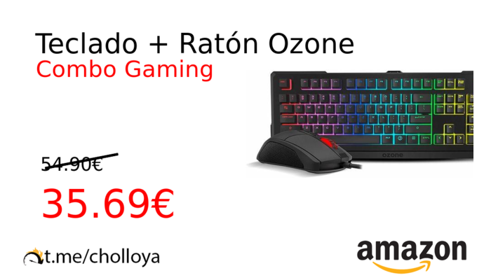 Teclado + Ratón Ozone