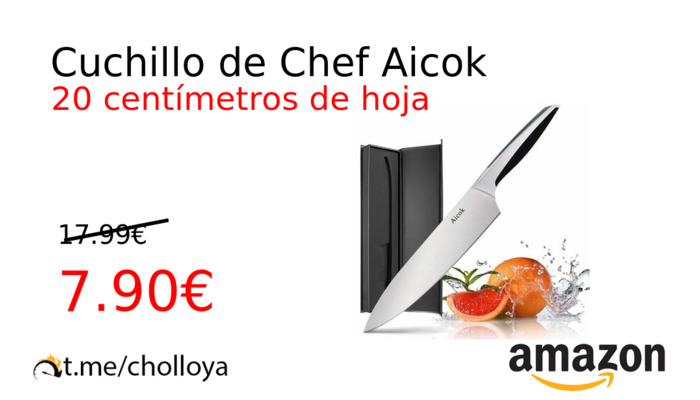 Cuchillo de Chef Aicok