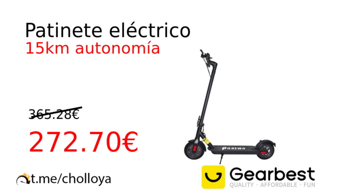 Patinete eléctrico