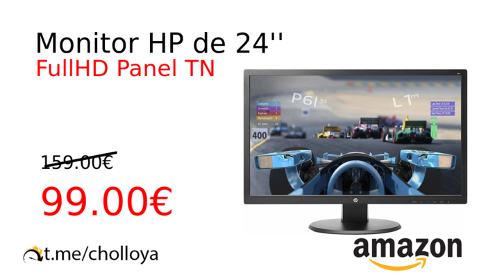 Monitor HP de 24''