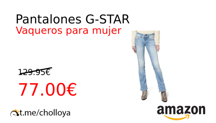 Pantalones G-STAR