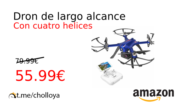 Dron de largo alcance