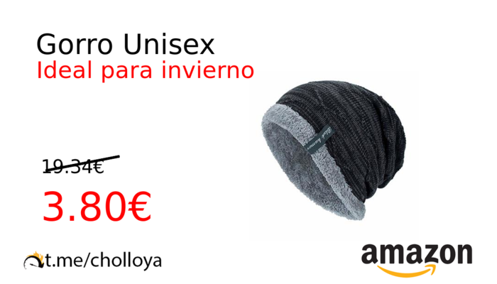 Gorro Unisex