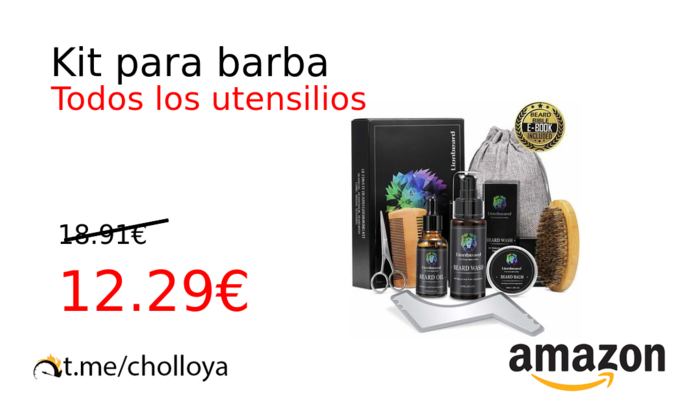 Kit para barba