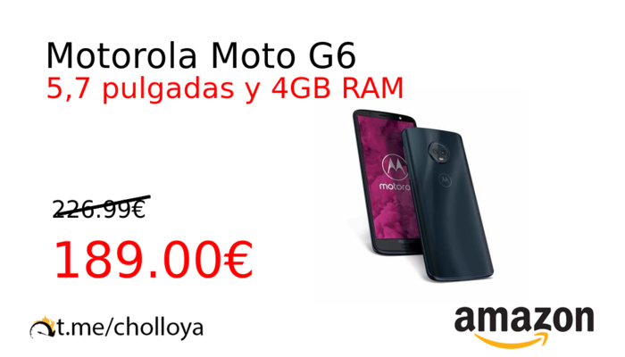 Motorola Moto G6