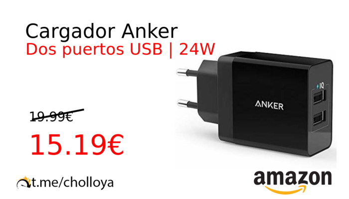 Cargador Anker