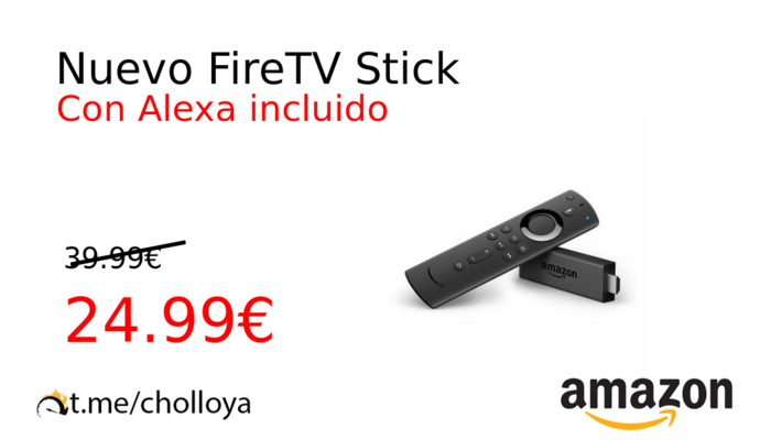 Nuevo FireTV Stick