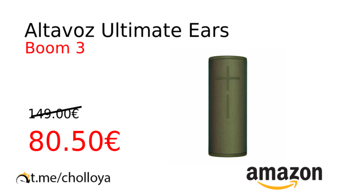 Altavoz Ultimate Ears