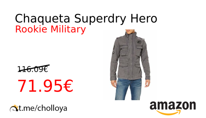 Chaqueta Superdry Hero