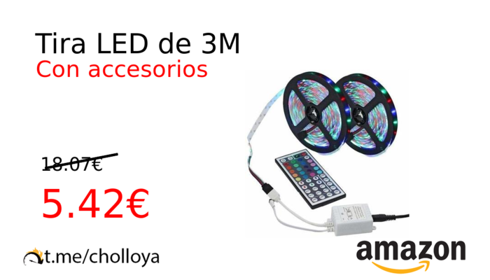 Tira LED de 3M