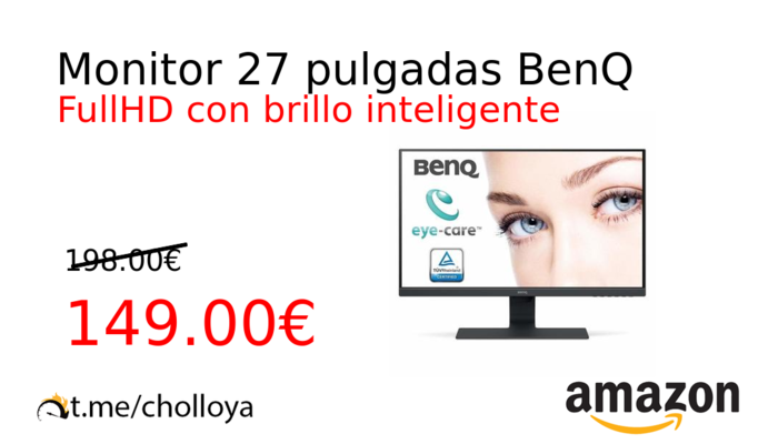 Monitor 27 pulgadas BenQ