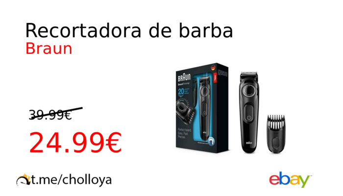 Recortadora de barba