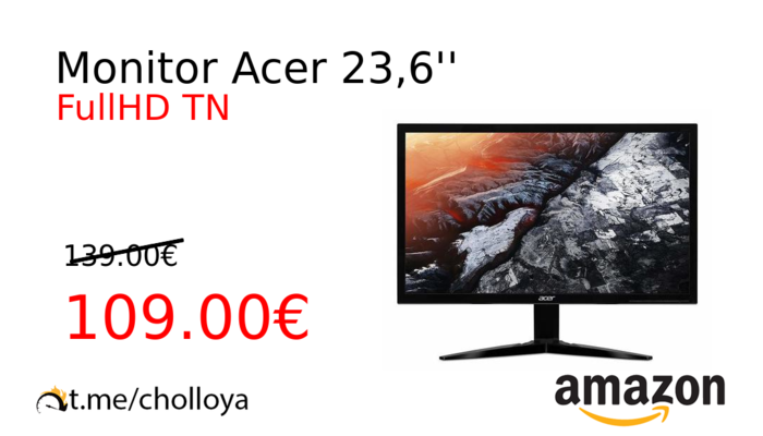 Monitor Acer 23,6''