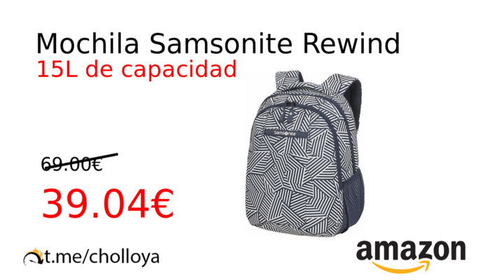 Mochila Samsonite Rewind