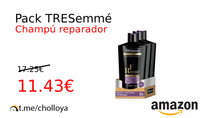 Pack TRESemmé