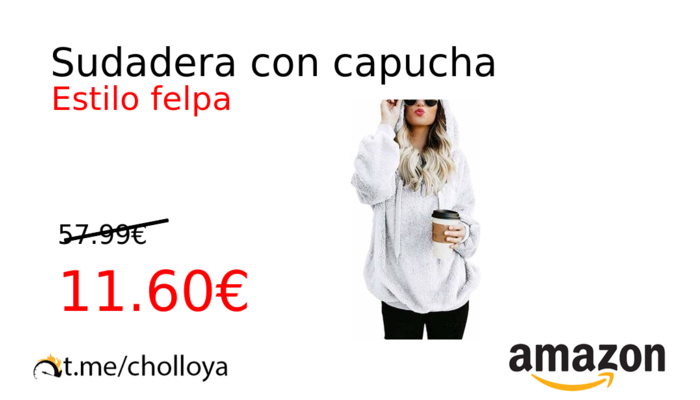 Sudadera con capucha