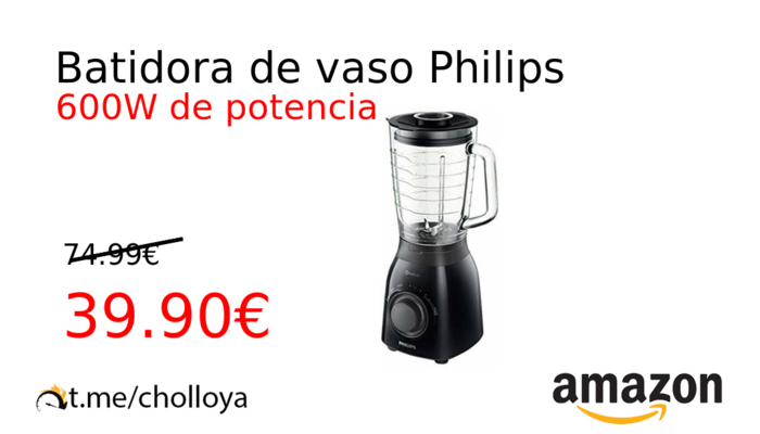 Batidora de vaso Philips