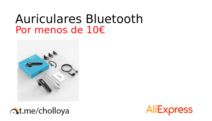 Auriculares Bluetooth