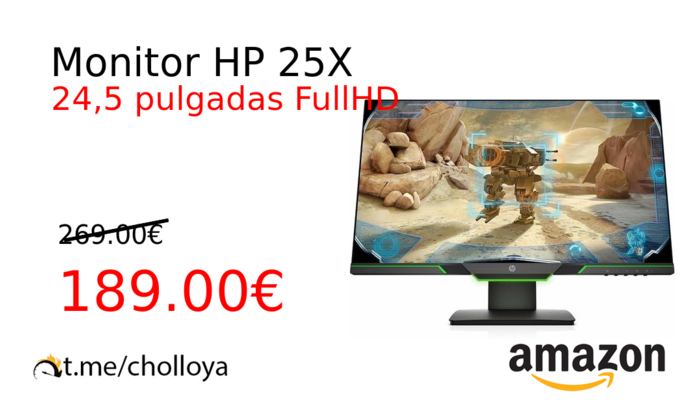 Monitor HP 25X