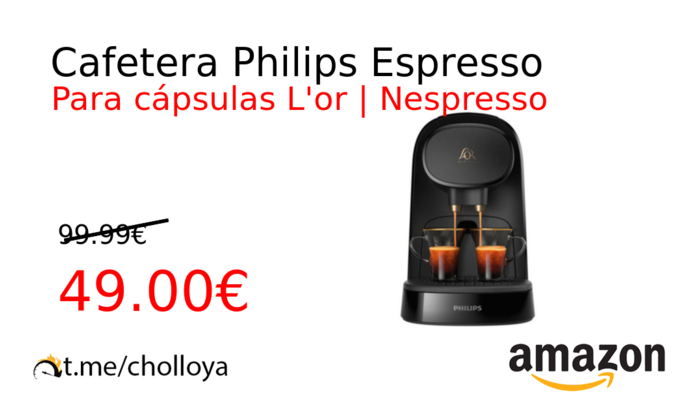 Cafetera Philips Espresso