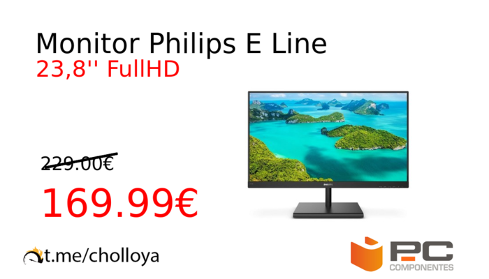 Monitor Philips E Line