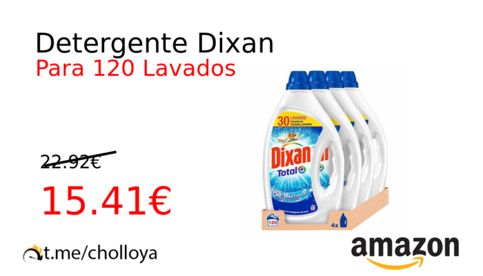 Detergente Dixan