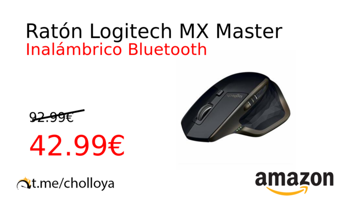 Ratón Logitech MX Master