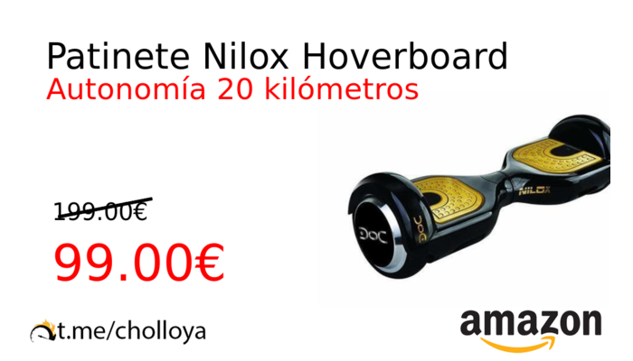 Patinete Nilox Hoverboard