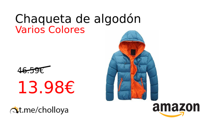 Chaqueta de algodón