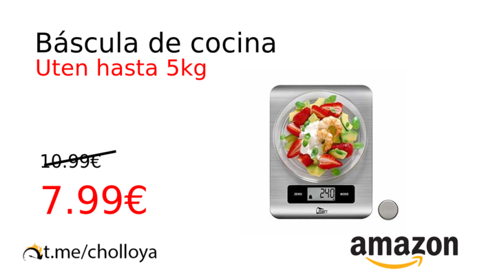 Báscula de cocina