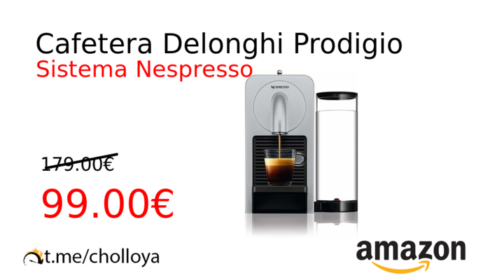 Cafetera Delonghi Prodigio