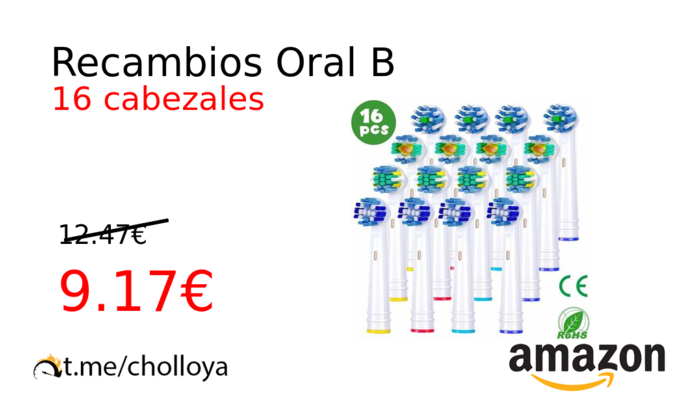 Recambios Oral B