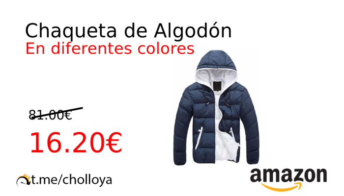 Chaqueta de Algodón