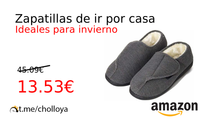 Zapatillas de ir por casa