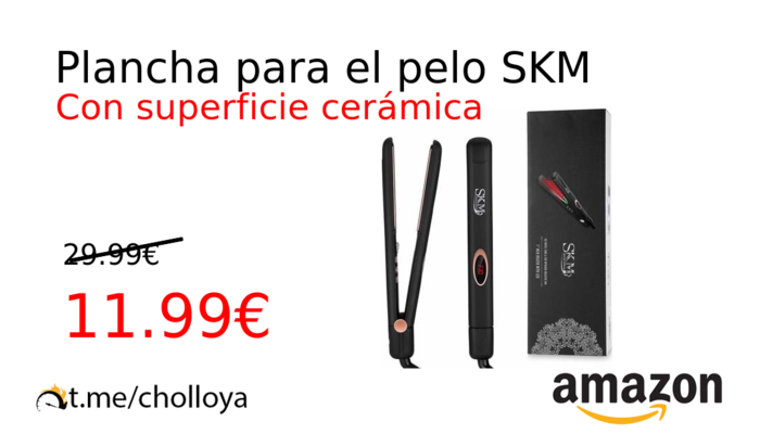 Plancha para el pelo SKM