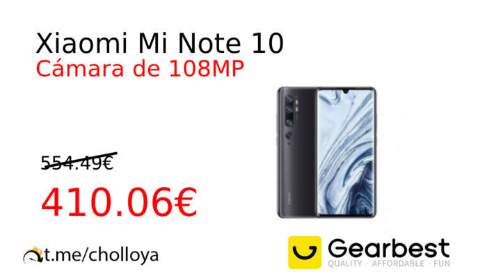 Xiaomi Mi Note 10