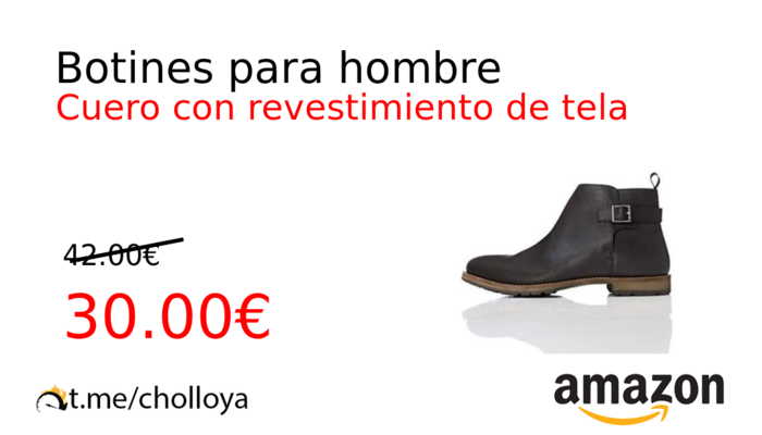 Botines para hombre